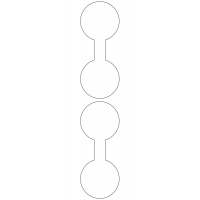 10661 - Label Size 65mm x 160mm - 420 labels per roll 10661 - Label Size 65mm x 160mm - 420 labels per roll