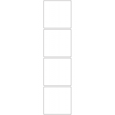 10662 - Label Size 87mm x 87mm - 770 labels per roll 
