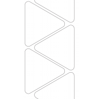 10664 - Label Size 133.028mm x 150.003mm - 850 labels per roll