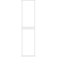10665 - Label Size 85mm x 180mm - 370 labels per roll