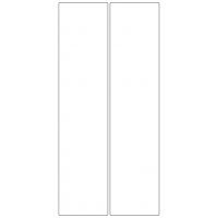 10666 - Label Size 68mm x 295mm - 460 labels per roll