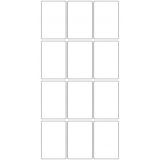 10668 - Label Size 44mm x 68mm - 2940 labels per roll 