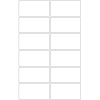 10672 - Label Size 116mm x 60mm - 2200 labels per roll