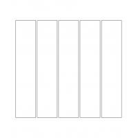 10675 - Label Size 43mm x 208mm - 1190 labels per roll