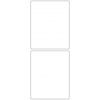10678 - Label Size 117mm x 145mm - 460 labels per roll