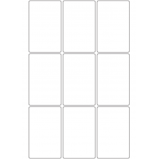 10682 - Label Size 60mm x 95mm - 2160 labels per roll 