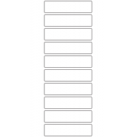 10683 - Label Size 75mm x 18mm - 3240 labels per roll