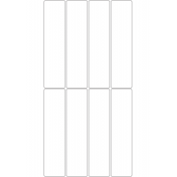 10688 - Label Size 50mm x 206mm - 1340 labels per roll
