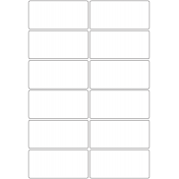 10695 - Label Size 102mm x 48mm - 2760 labels per roll