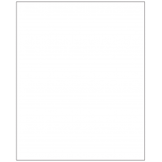 10696 - Label Size 215mm x 264mm - 260 labels per roll 