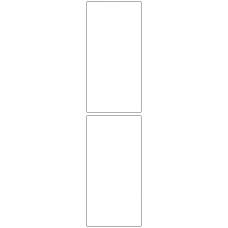 10700 - Label Size 80mm x 160mm - 420 labels per roll 