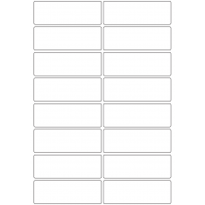 10704 - Label Size 102mm x 35mm - 3640 labels per roll 