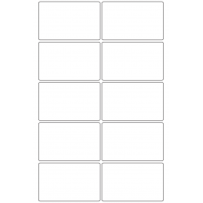 10707 - Label Size 90mm x 56mm - 2370 labels per roll 