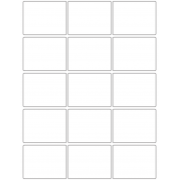 10711 - Label Size 74mm x 58mm - 3410 labels per roll