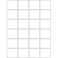 10715 - Label Size 56mm x 48mm - 5450 labels per roll