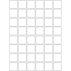 10723 - Label Size 35mm x 35mm - 10910 labels per roll 