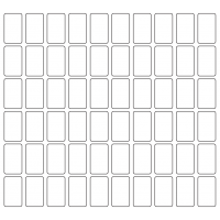 10727 - Label Size 19mm x 32mm - 20040 labels per roll