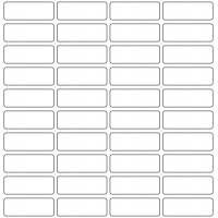 10735 - Label Size 48mm x 17mm - 13360 labels per roll