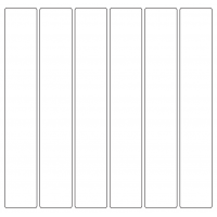 10736 - Label Size 32mm x 200mm - 2000 labels per roll