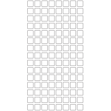 10745 - Label Size 15mm x 15mm - 28450 labels per roll 