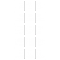 10747 - Label Size 48mm x 48mm - 3560 labels per roll