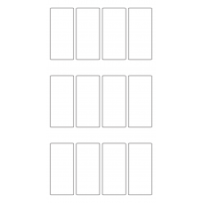 10748 - Label Size 34mm x 75mm - 2840 labels per roll 