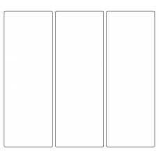 10754 - Label Size 70mm x 197mm - 1030 labels per roll 