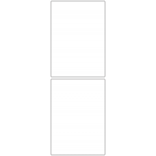10778 - Label Size 110mm x 155mm - 440 labels per roll 