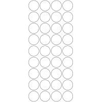 10793 - Label Size 30mm dia - 8530 labels per roll