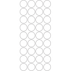 10793 - Label Size 30mm dia - 8530 labels per roll 