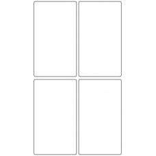 10795 - Label Size 59mm x 104mm - 1300 labels per roll 