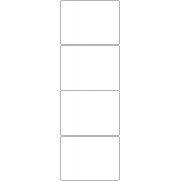 10796 - Label Size 102mm x 74mm - 920 labels per roll