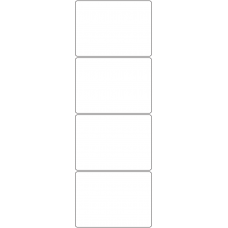 10796 - Label Size 102mm x 74mm - 920 labels per roll 