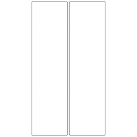 10798 - Label Size 60mm x 223mm - 610 labels per roll
