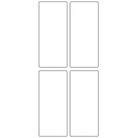 10802 - Label Size 44mm x 103mm - 1300 labels per roll
