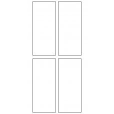 10802 - Label Size 44mm x 103mm - 1300 labels per roll 