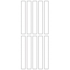 10805 - Label Size 15mm x 120mm - 2760 labels per roll 