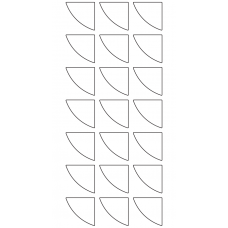 10808 - Label Size 29.056mm x 28.002mm - 6430 labels per roll 