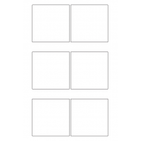 10809 - Label Size 78mm x 78mm - 1420 labels per roll