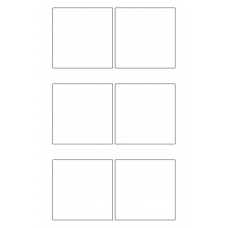 10809 - Label Size 78mm x 78mm - 1420 labels per roll 