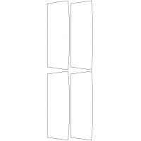 10820 - Label Size 52.404mm x 163.441mm - 840 labels per roll