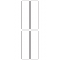 10825 - Label Size 28mm x 100mm - 1340 labels per roll