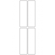10825 - Label Size 28mm x 100mm - 1340 labels per roll 