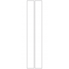 10827 - Label Size 30mm x 290mm - 470 labels per roll 