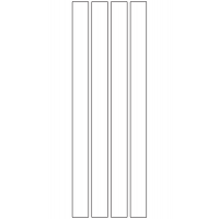 10828 - Label Size 15mm x 200mm - 1380 labels per roll
