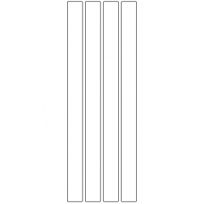 10828 - Label Size 15mm x 200mm - 1380 labels per roll 