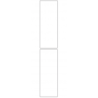 10829 - Label Size 59mm x 160mm - 430 labels per roll 10829 - Label Size 59mm x 160mm - 430 labels per roll
