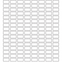 10833 - Label Size 20mm x 10mm - 42760 labels per roll