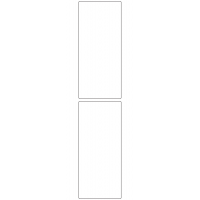 10834 - Label Size 75mm x 170mm - 400 labels per roll