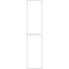 10834 - Label Size 75mm x 170mm - 400 labels per roll 